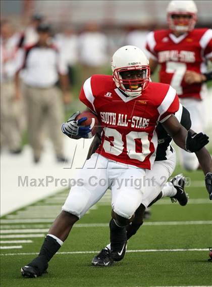 Thumbnail 3 in 2009 THSCA All-Star Football Game photogallery.