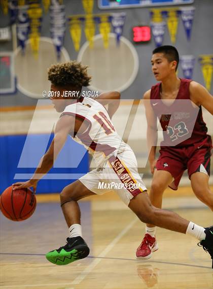 Thumbnail 3 in Clovis West vs. Laguna Creek (NorCal tip Off) photogallery.
