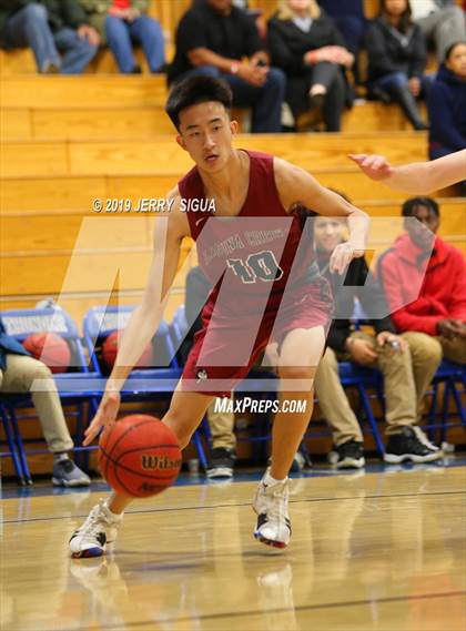 Thumbnail 2 in Clovis West vs. Laguna Creek (NorCal tip Off) photogallery.