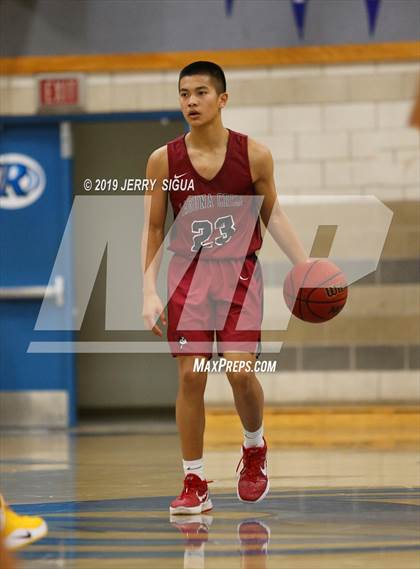 Thumbnail 1 in Clovis West vs. Laguna Creek (NorCal tip Off) photogallery.