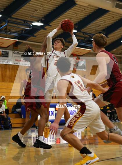 Thumbnail 3 in Clovis West vs. Laguna Creek (NorCal tip Off) photogallery.