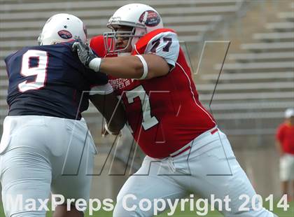Thumbnail 1 in Super 100 Classic Senior All-Star Game photogallery.