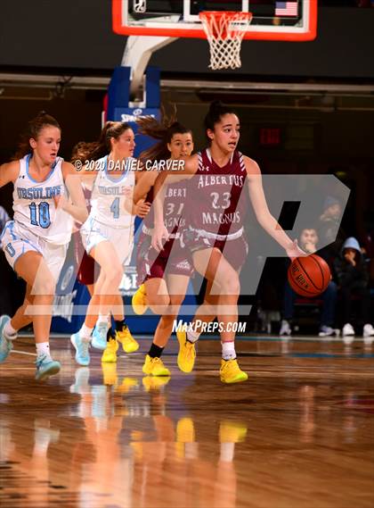 Thumbnail 2 in Albertus Magnus vs. Ursuline (Slam Dunk Tournament) photogallery.