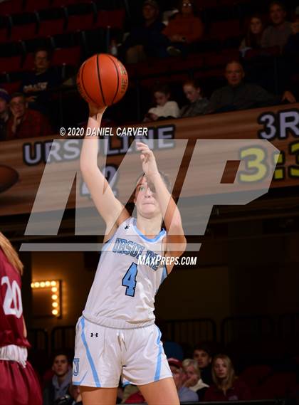Thumbnail 1 in Albertus Magnus vs. Ursuline (Slam Dunk Tournament) photogallery.