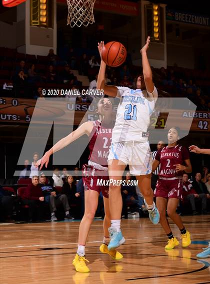 Thumbnail 2 in Albertus Magnus vs. Ursuline (Slam Dunk Tournament) photogallery.