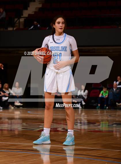 Thumbnail 1 in Albertus Magnus vs. Ursuline (Slam Dunk Tournament) photogallery.
