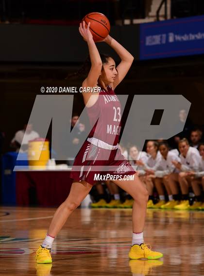 Thumbnail 2 in Albertus Magnus vs. Ursuline (Slam Dunk Tournament) photogallery.