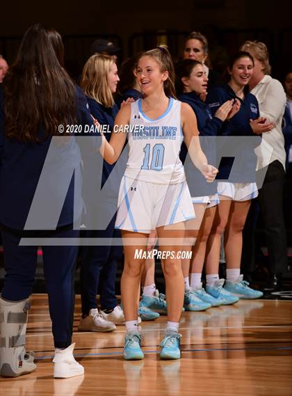 Thumbnail 3 in Albertus Magnus vs. Ursuline (Slam Dunk Tournament) photogallery.