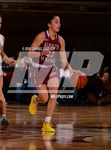 Thumbnail 1 in Albertus Magnus vs. Ursuline (Slam Dunk Tournament) photogallery.