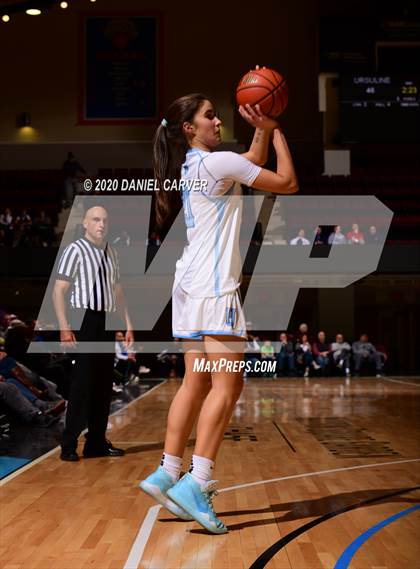 Thumbnail 1 in Albertus Magnus vs. Ursuline (Slam Dunk Tournament) photogallery.