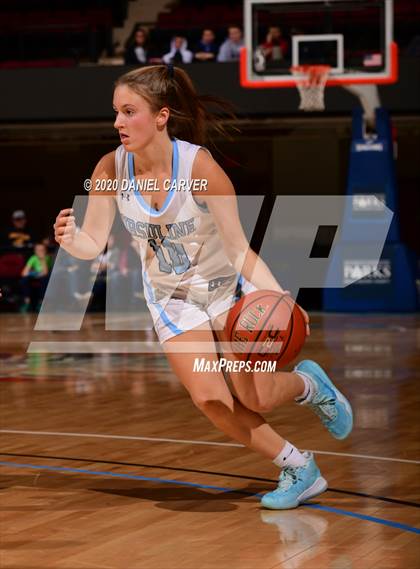 Thumbnail 1 in Albertus Magnus vs. Ursuline (Slam Dunk Tournament) photogallery.