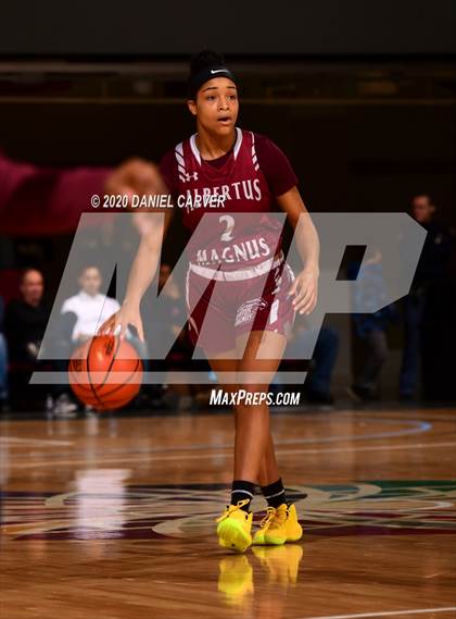 Thumbnail 1 in Albertus Magnus vs. Ursuline (Slam Dunk Tournament) photogallery.