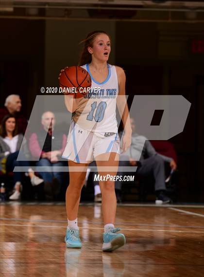 Thumbnail 3 in Albertus Magnus vs. Ursuline (Slam Dunk Tournament) photogallery.