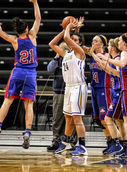 Thumbnail 2 in Conner vs. Newport Central Catholic (KHSAA Ninth Region Tournament) photogallery.