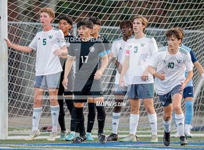 Thumbnail 3 in Westminster vs. Johnson-Gainesville (GHSA 4A Championship) photogallery.