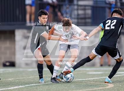 Thumbnail 2 in Westminster vs. Johnson-Gainesville (GHSA 4A Championship) photogallery.