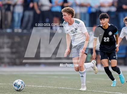 Thumbnail 3 in Westminster vs. Johnson-Gainesville (GHSA 4A Championship) photogallery.