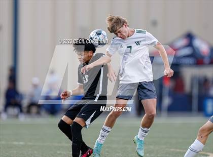 Thumbnail 2 in Westminster vs. Johnson-Gainesville (GHSA 4A Championship) photogallery.