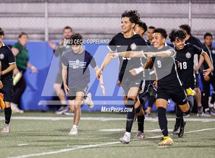 Thumbnail 2 in Westminster vs. Johnson-Gainesville (GHSA 4A Championship) photogallery.