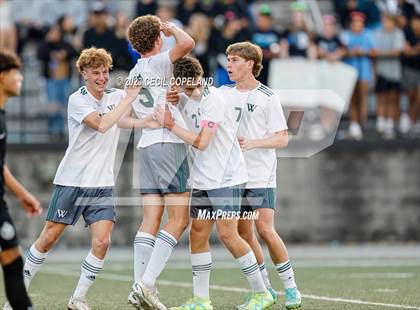 Thumbnail 3 in Westminster vs. Johnson-Gainesville (GHSA 4A Championship) photogallery.