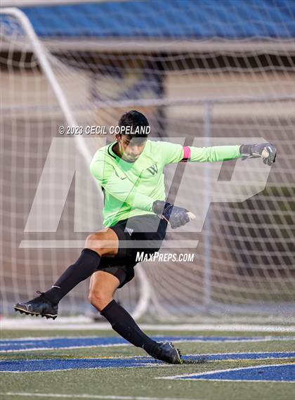 Thumbnail 2 in Westminster vs. Johnson-Gainesville (GHSA 4A Championship) photogallery.