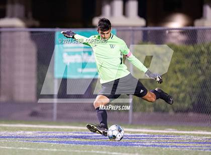Thumbnail 2 in Westminster vs. Johnson-Gainesville (GHSA 4A Championship) photogallery.