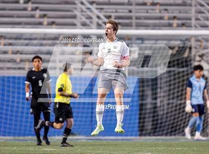 Thumbnail 3 in Westminster vs. Johnson-Gainesville (GHSA 4A Championship) photogallery.