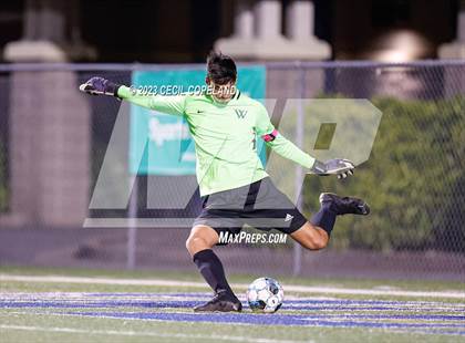 Thumbnail 3 in Westminster vs. Johnson-Gainesville (GHSA 4A Championship) photogallery.