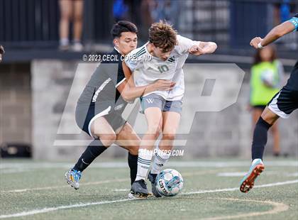 Thumbnail 3 in Westminster vs. Johnson-Gainesville (GHSA 4A Championship) photogallery.