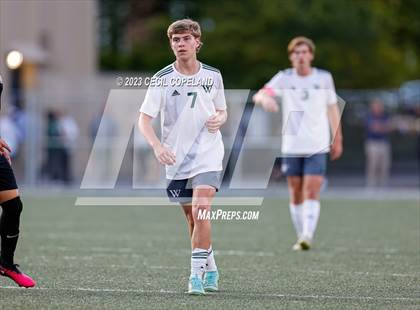Thumbnail 3 in Westminster vs. Johnson-Gainesville (GHSA 4A Championship) photogallery.