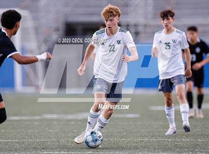 Thumbnail 2 in Westminster vs. Johnson-Gainesville (GHSA 4A Championship) photogallery.