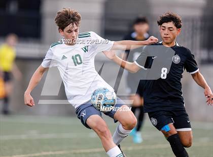 Thumbnail 3 in Westminster vs. Johnson-Gainesville (GHSA 4A Championship) photogallery.