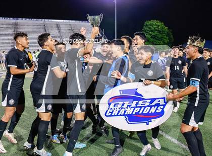 Thumbnail 1 in Westminster vs. Johnson-Gainesville (GHSA 4A Championship) photogallery.