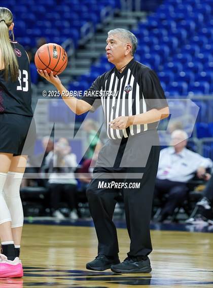 Thumbnail 3 in Farwell vs. Martins Mill (UIL 2A Basketball Division II Final) photogallery.