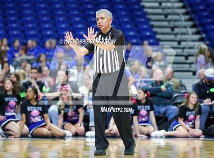 Thumbnail 3 in Farwell vs. Martins Mill (UIL 2A Basketball Division II Final) photogallery.