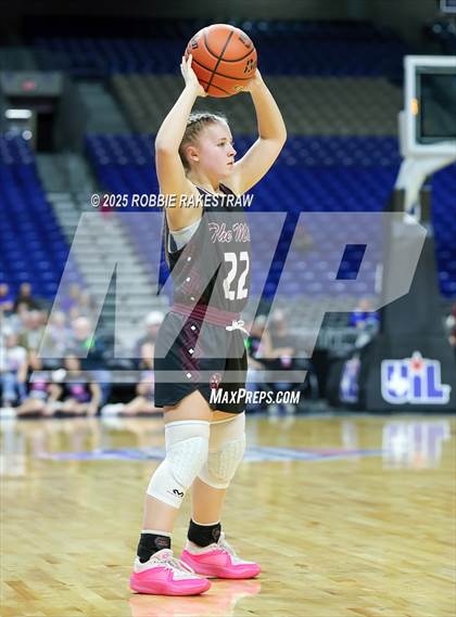 Thumbnail 2 in Farwell vs. Martins Mill (UIL 2A Basketball Division II Final) photogallery.