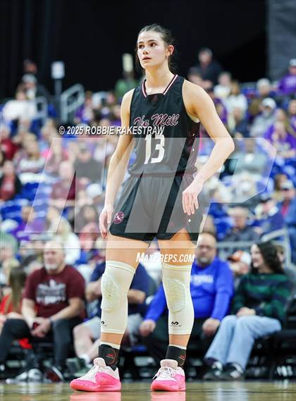 Thumbnail 2 in Farwell vs. Martins Mill (UIL 2A Basketball Division II Final) photogallery.