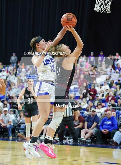 Thumbnail 3 in Farwell vs. Martins Mill (UIL 2A Basketball Division II Final) photogallery.