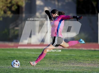 Thumbnail 2 in Buena vs Salpointe Catholic (Brandon Bean Soccer Tournament) photogallery.
