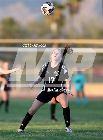 Thumbnail 2 in Buena vs Salpointe Catholic (Brandon Bean Soccer Tournament) photogallery.