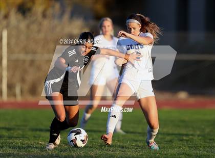 Thumbnail 2 in Buena vs Salpointe Catholic (Brandon Bean Soccer Tournament) photogallery.