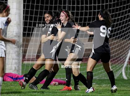 Thumbnail 3 in Buena vs Salpointe Catholic (Brandon Bean Soccer Tournament) photogallery.