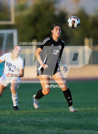 Thumbnail 2 in Buena vs Salpointe Catholic (Brandon Bean Soccer Tournament) photogallery.