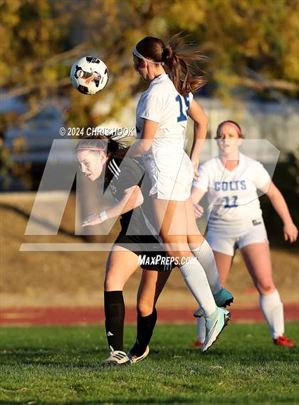 Thumbnail 2 in Buena vs Salpointe Catholic (Brandon Bean Soccer Tournament) photogallery.