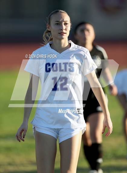 Thumbnail 1 in Buena vs Salpointe Catholic (Brandon Bean Soccer Tournament) photogallery.