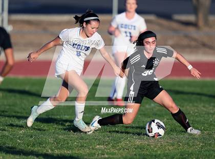 Thumbnail 3 in Buena vs Salpointe Catholic (Brandon Bean Soccer Tournament) photogallery.
