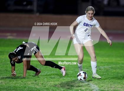 Thumbnail 2 in Buena vs Salpointe Catholic (Brandon Bean Soccer Tournament) photogallery.
