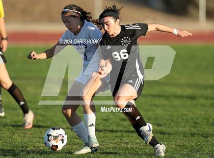 Thumbnail 3 in Buena vs Salpointe Catholic (Brandon Bean Soccer Tournament) photogallery.