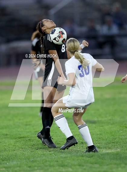 Thumbnail 2 in Buena vs Salpointe Catholic (Brandon Bean Soccer Tournament) photogallery.