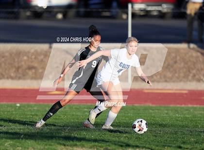 Thumbnail 2 in Buena vs Salpointe Catholic (Brandon Bean Soccer Tournament) photogallery.